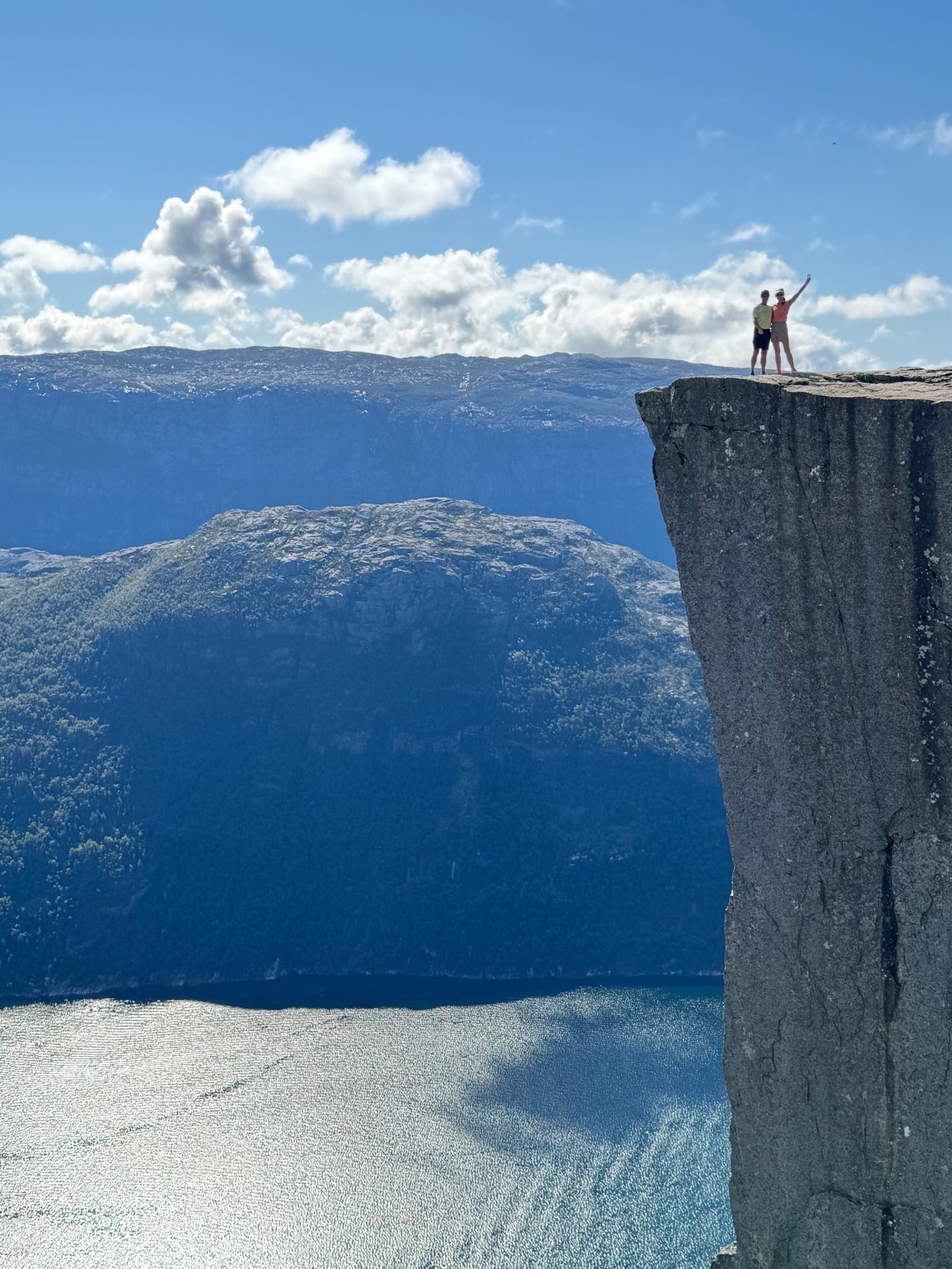 Preikestolen Pulpit Rock cliff